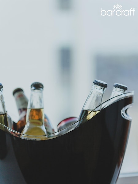 Barcraft Black Acrylic Drinks Pail Cooler (776037) | €49