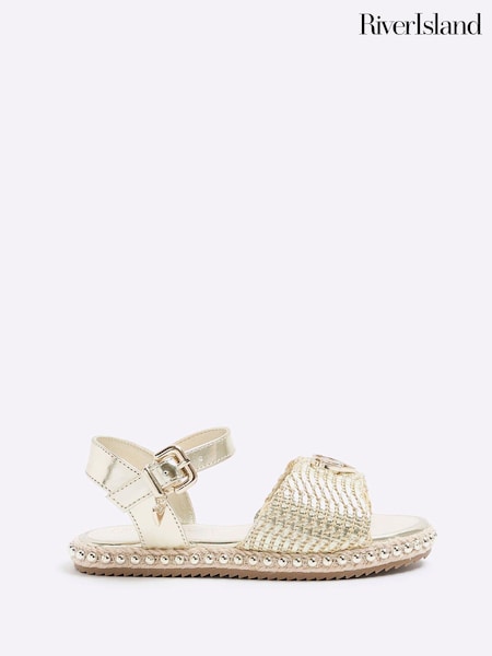 River Island Girls Woven Espadrilles (777494) | 75 LEI