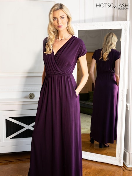 Пурпурный - Hot Squash Maxi Dress (778711) | €158