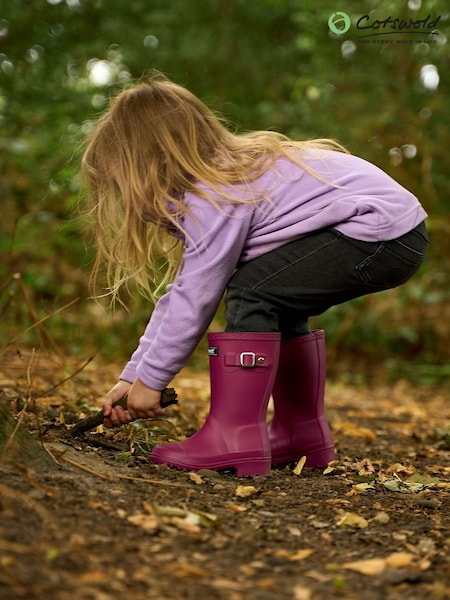 Pink - Cotswolds Buckingham Wellingtons