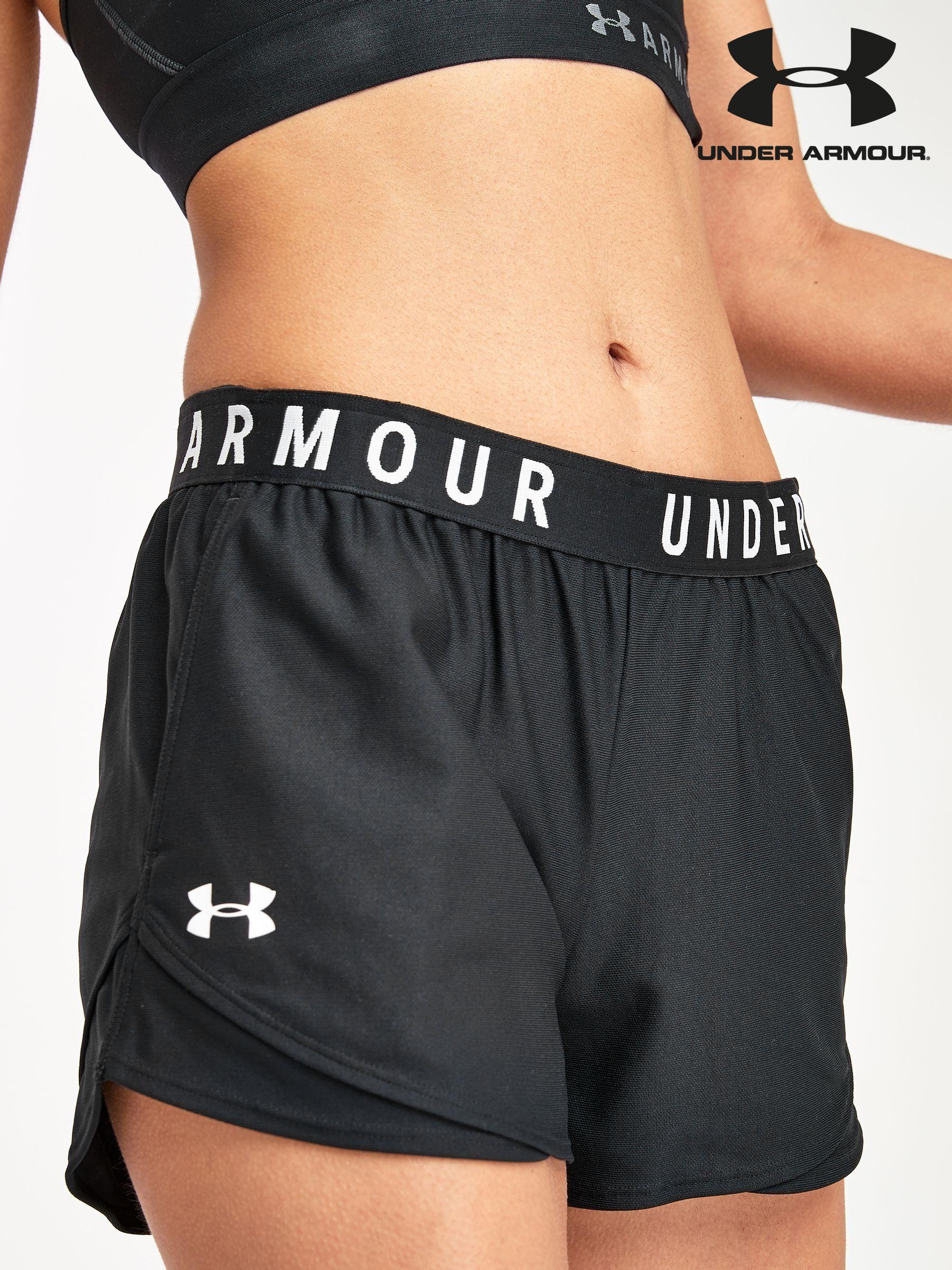 Hot pink under armour shorts clearance