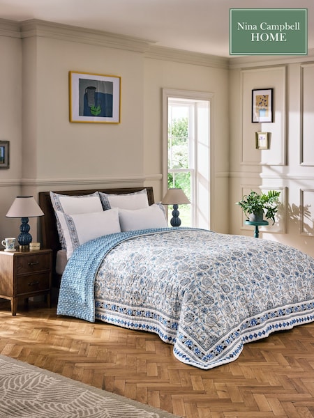 Nina Campbell Indienne Quilted Bedspread (782082) | 695 zł - 1070 zł