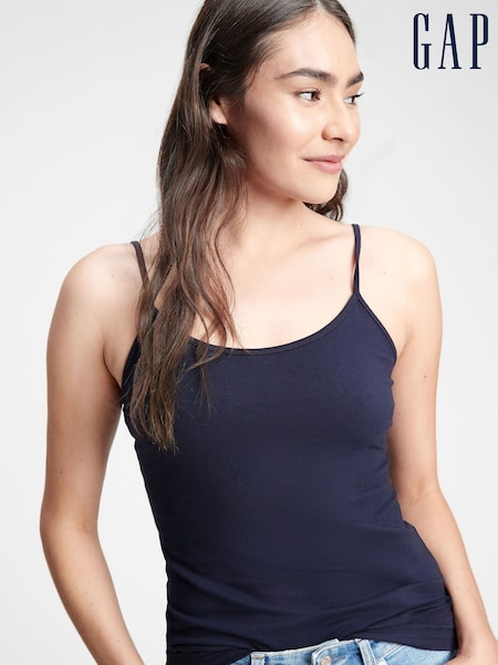 Laivasto Sininen - Gap Fitted Adjustable Strappy Top (782202) | €16