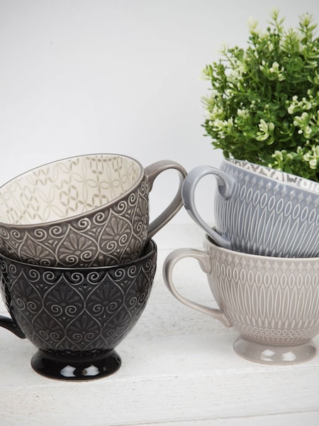 Widdop Set Of 4 Tea Cups