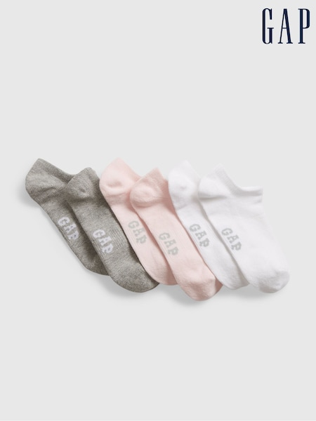 Gap Grey Kids 3 Pack Trainer Socks (783002) | €11