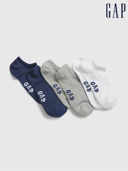 Marineblau/blau - Gap Kids 3 Pack Trainer Socks (783018) | 12 €