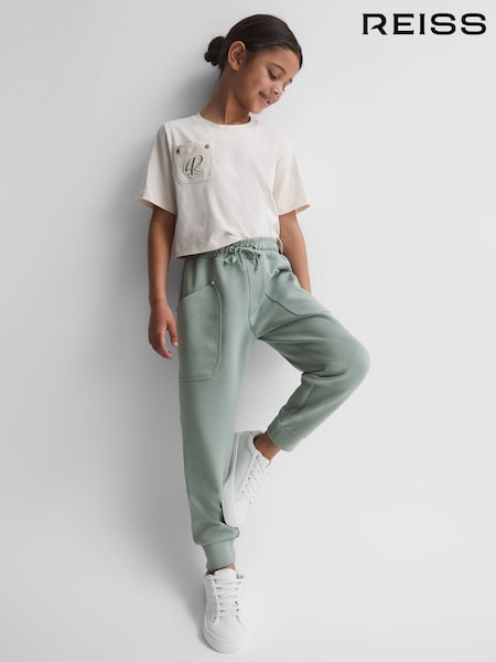 Reiss Sage Tila Junior Jersey Drawstring Joggers (783372) | AED288