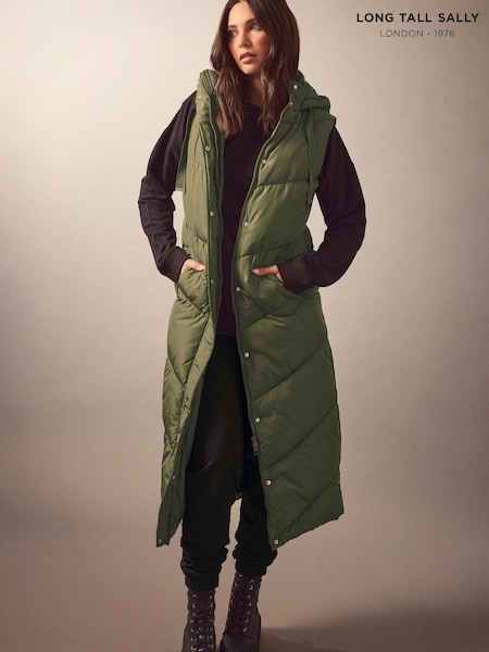 Long Tall Sally Green Chevron Gilet (783859) | €38