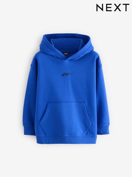 Cobalt Blue Plain Jersey Hoodie (3-16yrs) (784677) | 45 QAR - 69 QAR