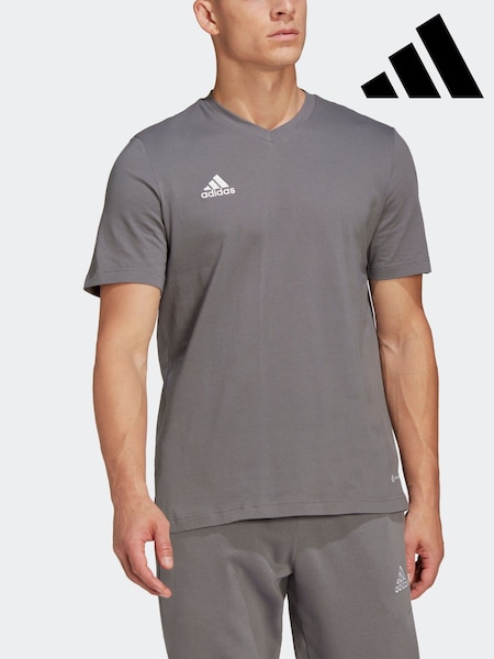 adidas Grey Entrada 22 T-Shirt (785145) | €26