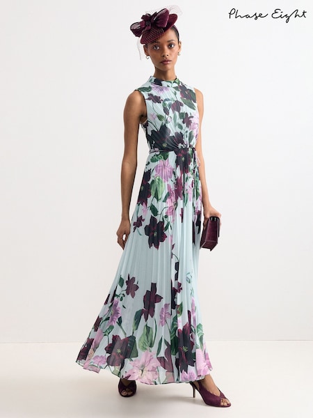 Green - Phase Eight Dahlia Maxi Dress