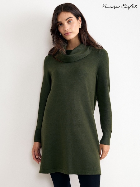 Green - Phase Eight Ellie Jumper Dress
