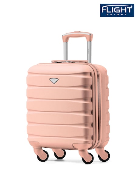 Rose - Flight Knight 45x36x20cm EasyJet Underseat 4 Wheel ABS Hard Case Cabin Carry On Hand Luggage (787518) | 78 €
