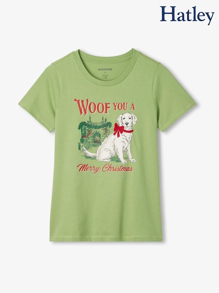 Green - Hatley Feeling Frosty Christmas T-shirt