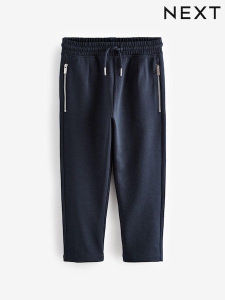 Navy Smart Pleated Front Joggers (3-16yrs) (788758) | 41 QAR - 58 QAR