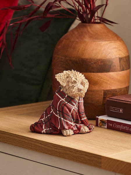 Natural Charlie the Cockapoo Ornaments Blanket (789002) | €9