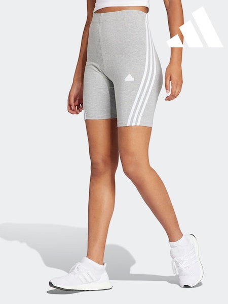 Szary - Kolarki z 3 paskami adidas Sportswear Future Icons (789673) | 87 zł