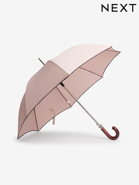 Crem/Negru - Large Umbrella (790142) | 128 LEI
