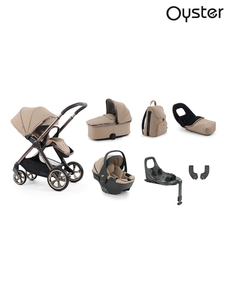 Oyster 7 Piece Luxury Oyster 4 Bundle With Oyster Capsule Car Seat Base
