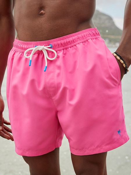 Pink Bright Palm Logo Essential Swim Shorts (790456) | €3