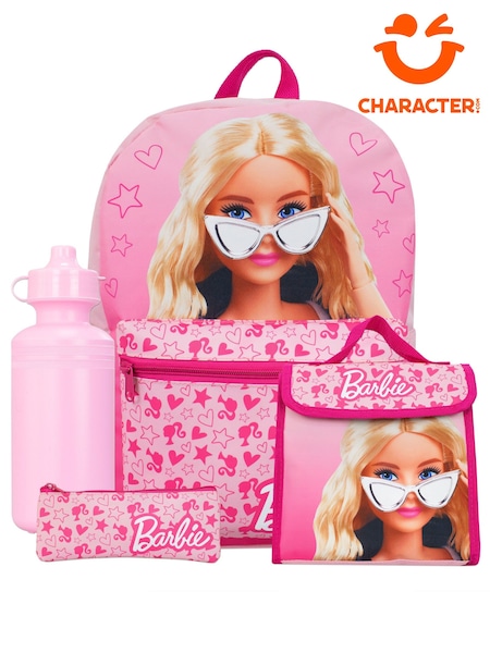 Character Pink Barbie 4 Piece Backpack Set (790574) | €47