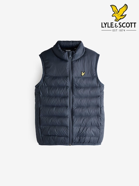 Lyle & Scott Navy Blue Boys Padded Gilet (791509) | 3,605 UAH - 3,905 UAH