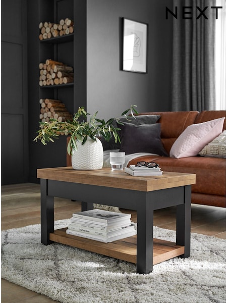 Dark Bronx Coffee Table With Flip Top (791772) | €275