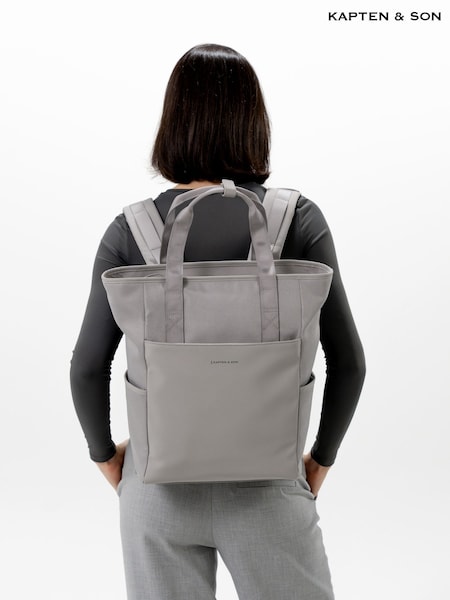 رمادي - Lindby Diaper Backpack Set