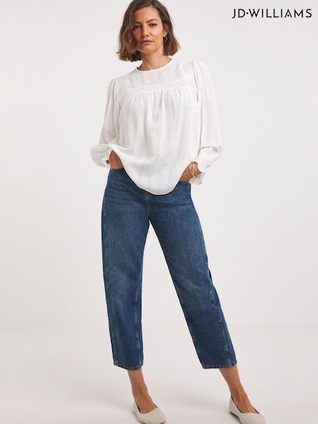 JD Williams Volume Sleeve Textured Top (793242) | € 20