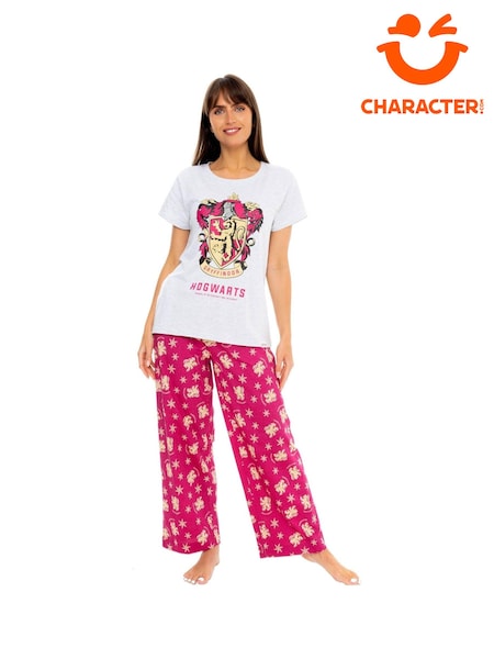 Character White/Pink Harry Potter Short Sleeve 100% Cotton Pyjamas (794450) | €12