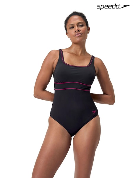 Speedo Womens Shaping ContourEclipse Black Swimsuit (794582) | €19