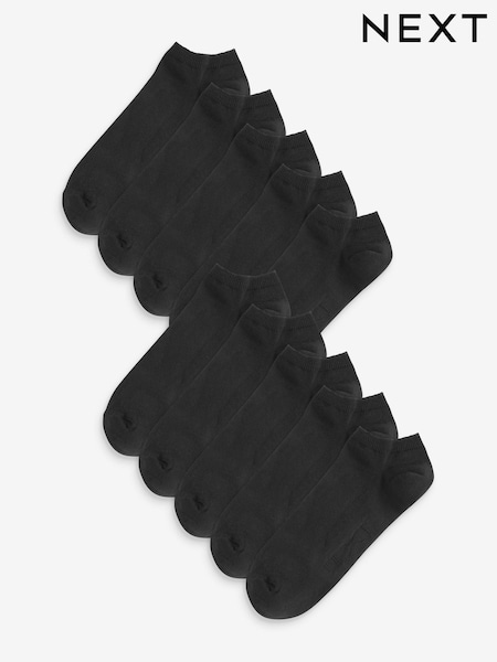 Black Trainer Socks 10 Pack (794903) | €18
