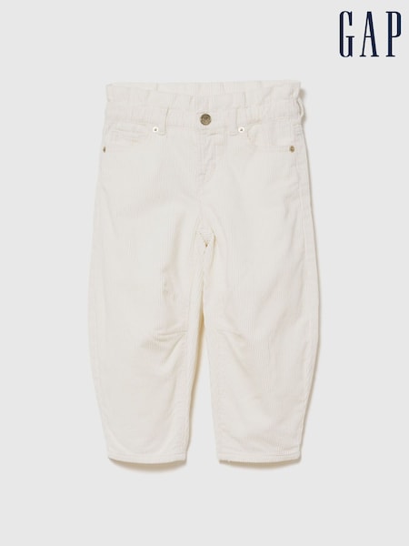 Cream - Gap Corduroy Horseshoe Jeans (6mths-5yrs)