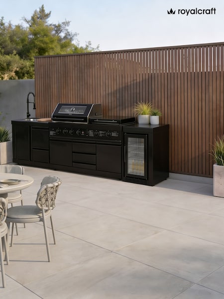 Royalcraft Nexo 6 Seater Garden Dining Table & Chairs