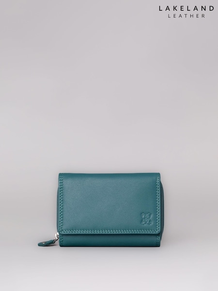 Lakeland Leather Teal Green Small Purse (795898) | $40