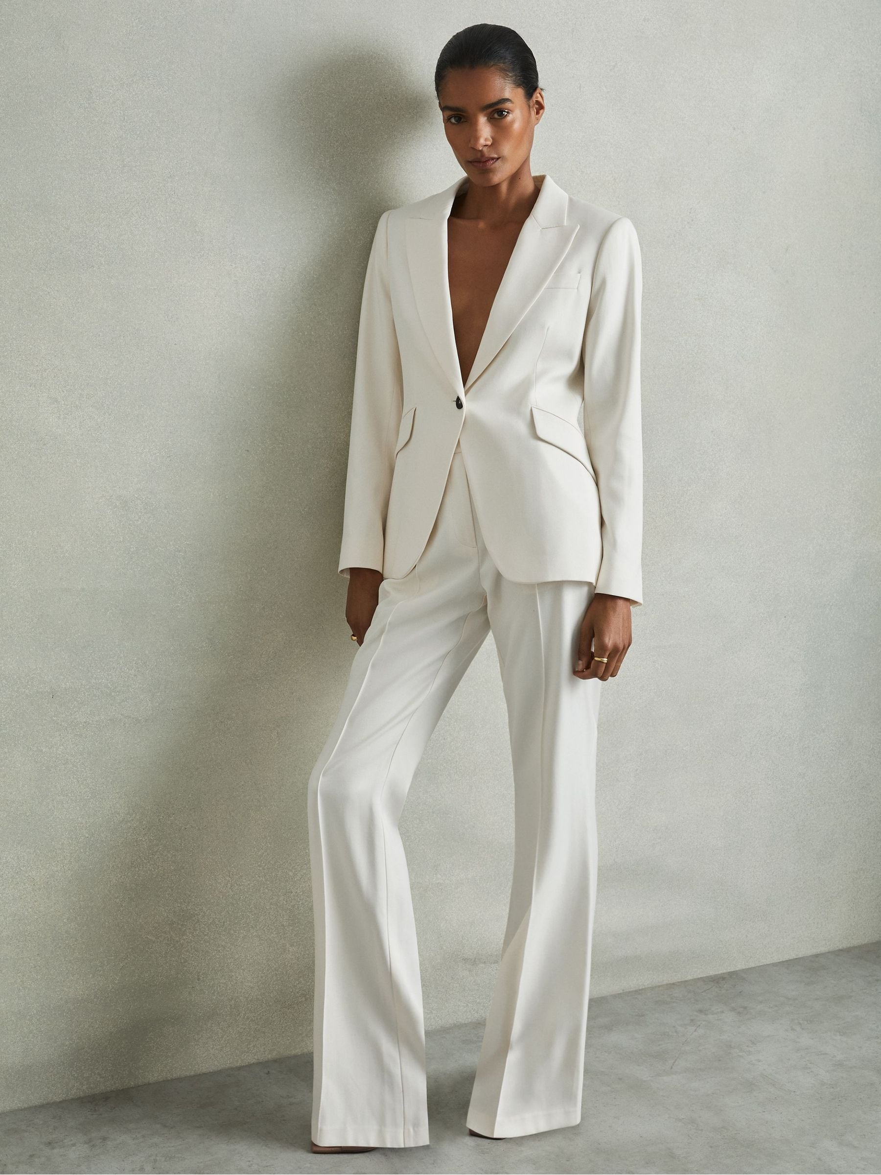 Women s Cream Blazer Wedding Plain Coatsandjackets Next Luxembourg