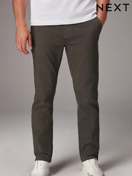 Khaki Green Slim Fit Motionflex Chino Trousers (796162) | € 52