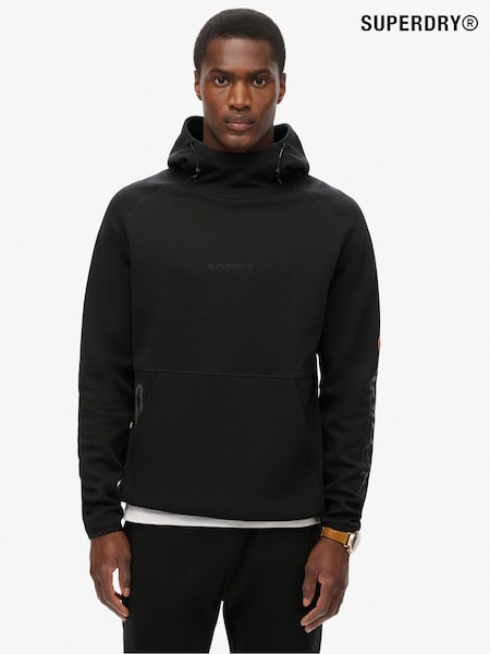 Superdry Black Tech Logo Loose Hoodie (796342) | €83