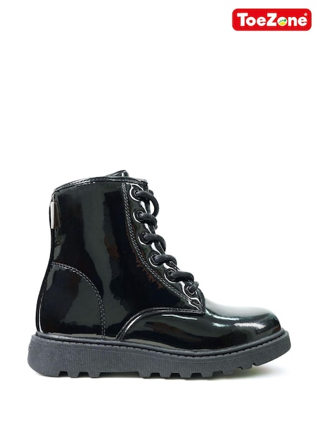 Toezone Susie Patent Magical Unicorn Patent Boots (796392) | ‏151‏₪