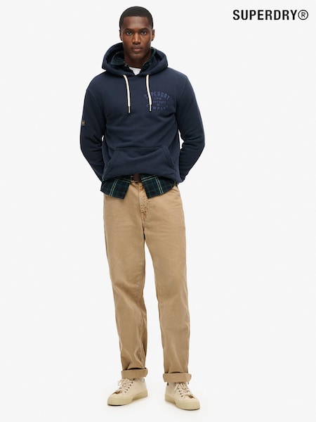 Superdry Eclipse Navy Machined Goods Workwear Hoodie (796490) | R$ 590