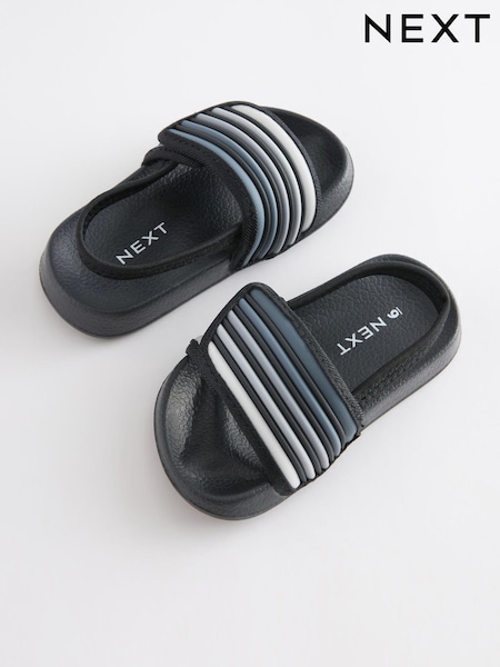 črna - Touch Fastening Stripe Sliders (796536) | € 6 - € 8