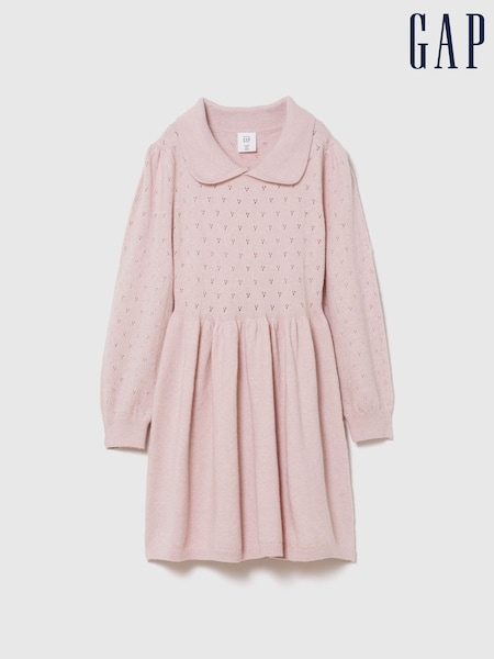 Pink - Gap Cashsoft Collared Dress (6mths-5yrs)