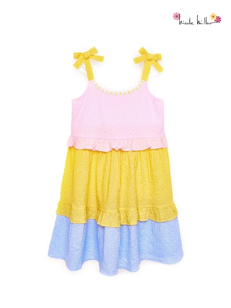 Nicole Miller Yellow Stripe Cotton Derss (798146) | ‏11 ر.ع.‏ - ‏12 ر.ع.‏