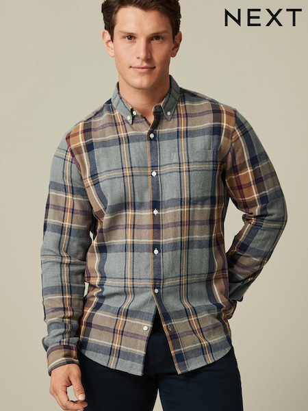 Grey Check Long Sleeve Shirt (798226) | €21