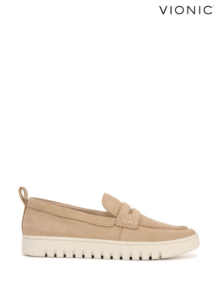Vionic Uptown Regular Fit Leather Slip On Loafers (800697) | €184