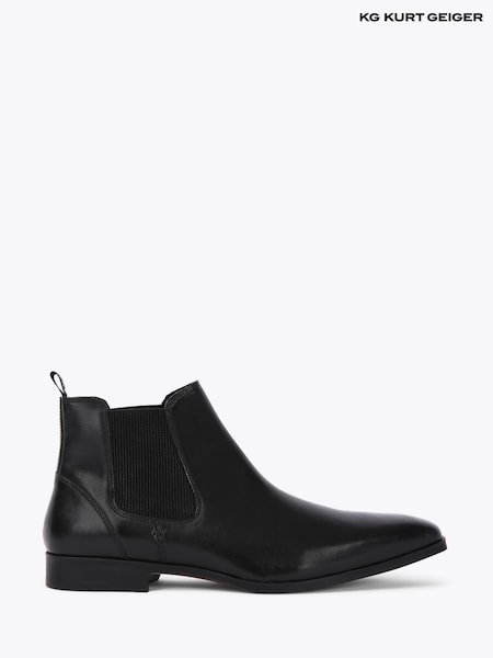 Black - Regular Kg Kurt Geiger Pax Leather Boots