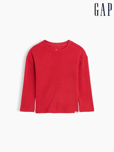 Pula - Gap Cosy Waffle Knit Long Sleeve T-shirt (6mths-5yrs)