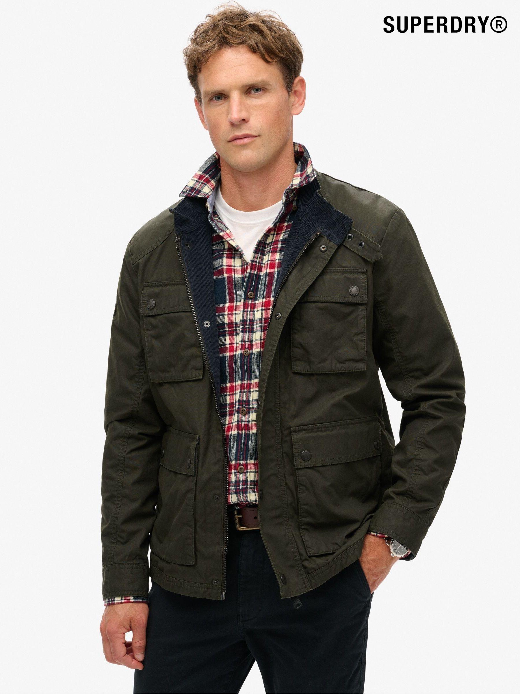 Next mens wax jacket clearance