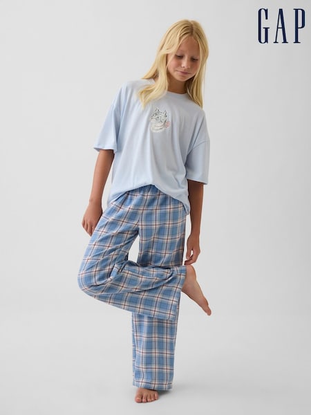 Zilais kaķis - Gap Oversized Pyjamas Set (5-13yrs)