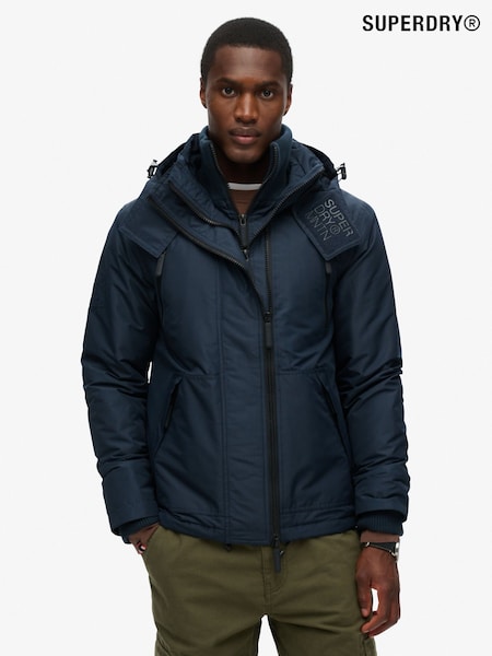 Eclipse Navy/ВМС - Куртка Superdry Hooded Mtn Winbreaker (803022) | 6 008 грн
